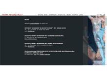 Tablet Screenshot of hannahegenscheidt.de